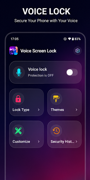 Voice Screen Lock AI Screenshot 0
