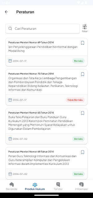 JDIH Kemendikdasmen Screenshot 2