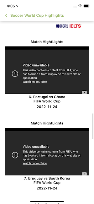 Soccer Highlights – Fast Video Screenshot 3