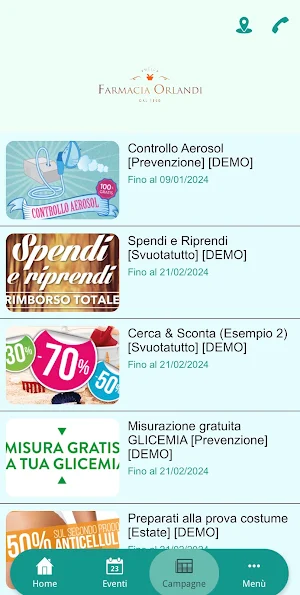 Farmacia Orlandi Screenshot 2