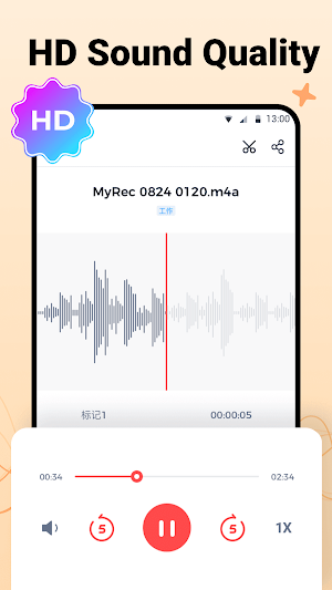 Voice Recorder & Voice Memos Screenshot 2