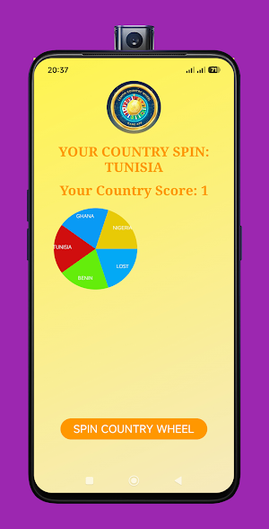 CountryWheel Screenshot 2