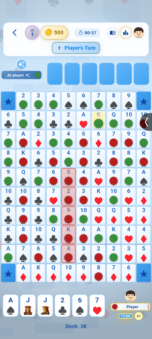 Sequence: Card Board Game Screenshot 1