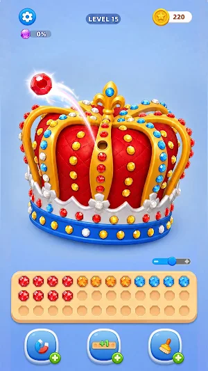 Jewel Pixel 3D: Sort Diamond Screenshot 1