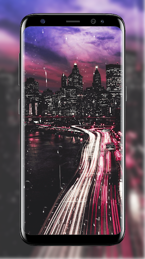 City Rain live wallpaper Screenshot 0