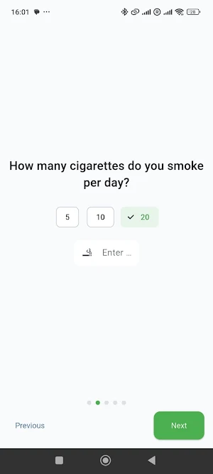 Quit Smoking Now – Tracker Screenshot 1
