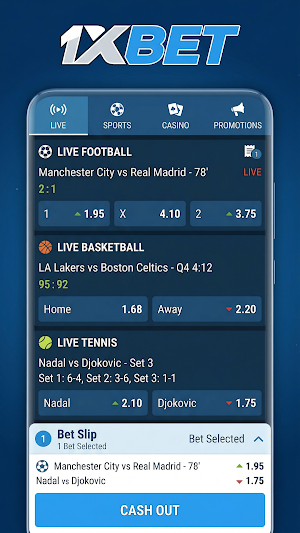 1xbet App Screenshot 2
