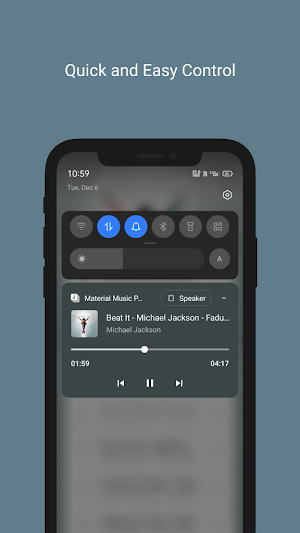 Material Music Player Screenshot 3