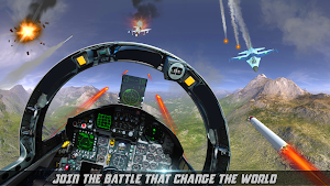 JF17 Thunder Airstrike: fighter jet games Screenshot 2