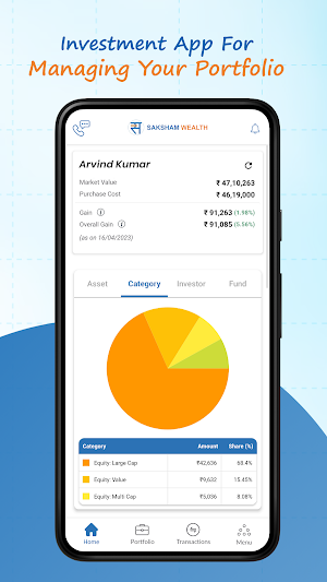 Saksham Wealth Screenshot 1