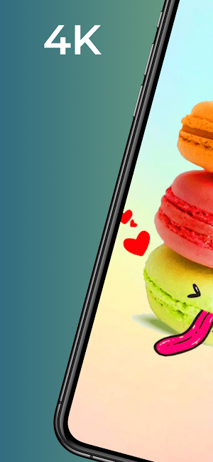 Cute Food wallpaper 4K Screenshot 0
