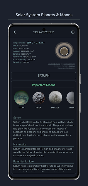 Ecliptor: 3D Space & Astronomy Screenshot 2
