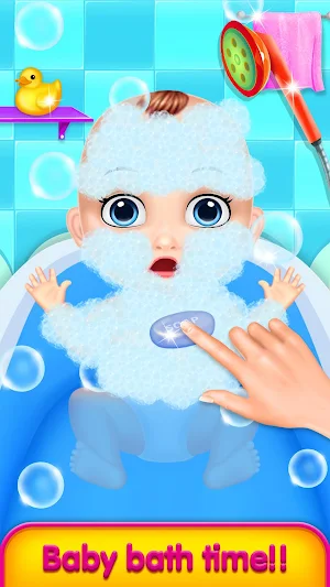 Cute Baby daycare and babysitter madness Screenshot 0