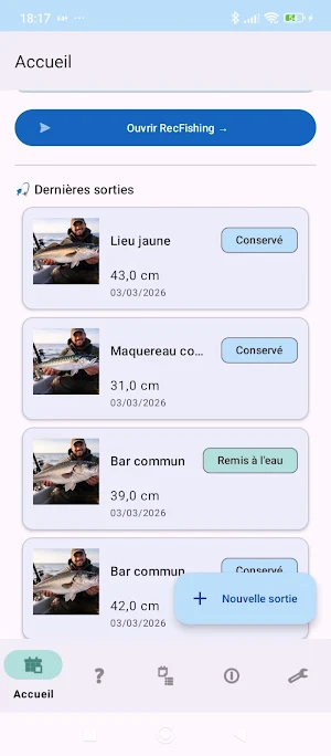 PêcheExpert - Carnet de Pêche Screenshot 3
