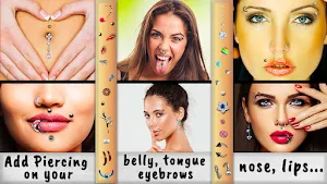 Try On Piercing Photo Montage Screenshot 0