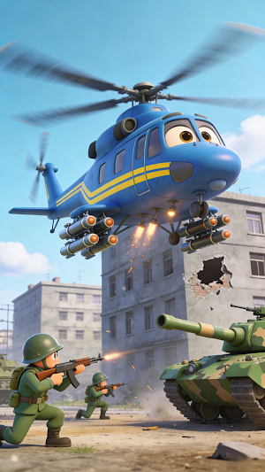 Chopper Attack Simulator Screenshot 2