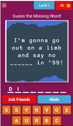 Finish Friends TV Show Quotes Screenshot 0