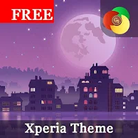 Night Live Wallpaper | Free Xperia™ Theme