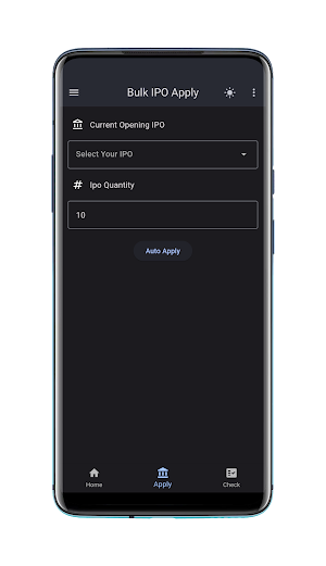 IPO Bulk Apply ( IPO Result ) Screenshot 1