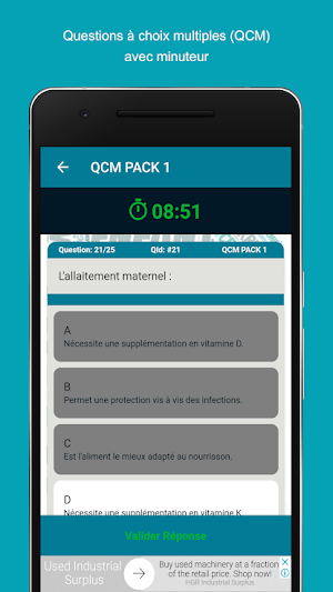 Dossiers QCM Pédiatrie Screenshot 1