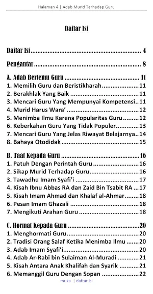 Adab Murid Terhadap Guru Screenshot 1