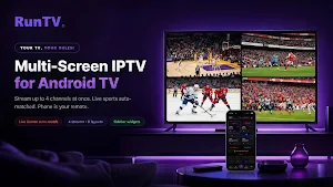 RunTV - Multiview IPTV Player Screenshot 0