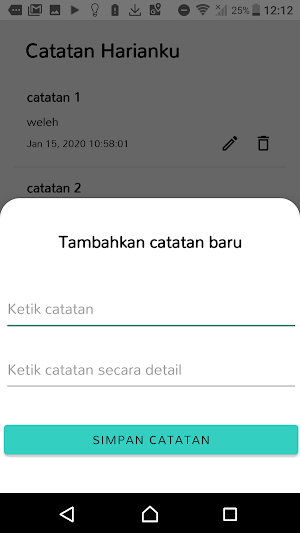 Catatan Harian Screenshot 1