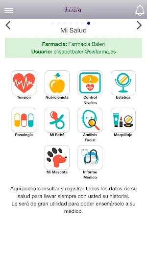 Farmacia Elisabet Baleri Screenshot 1