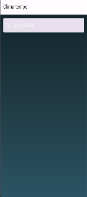 Clima Tempo Screenshot 3