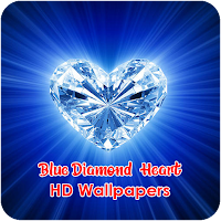 Blue Diamond Hearts Wallpapers