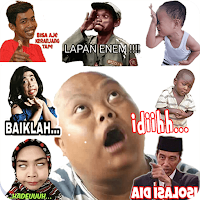 Stiker WA Lucu Bergerak Kocak