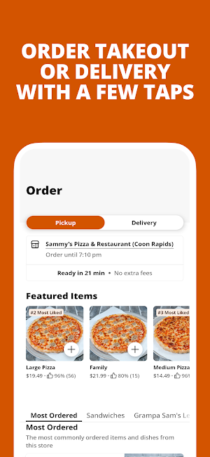 Sammy's Pizza & Restaurant Screenshot 0