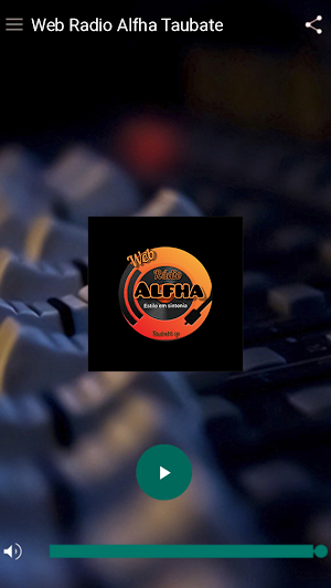 Web Radio Alfha Screenshot 0