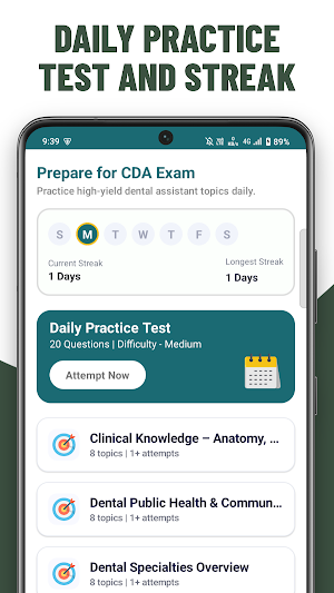 CDA Exam - Dental Assistant Screenshot 0