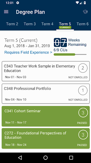 myWGU Mobile Screenshot 0