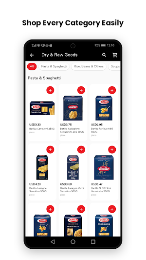 Go Fresh Supermarket Screenshot 2
