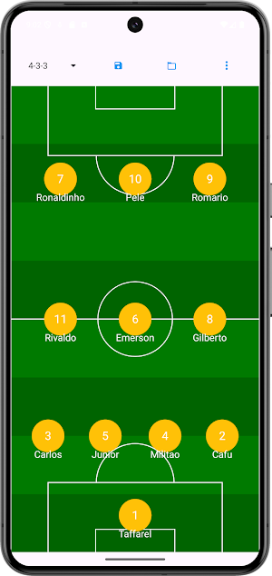 Pick The Team: Soccer Lineup Screenshot 0