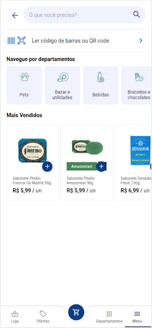 Padrão Supermercado Screenshot 2