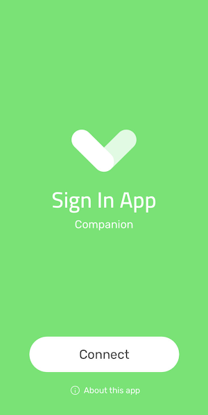 Sign In App Companion Screenshot 0