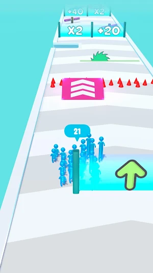 Tall Army Runner Screenshot 2