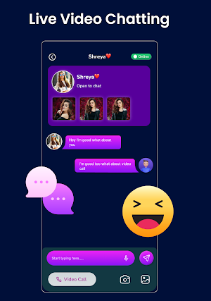Live Video Call- Global Chat Screenshot 3