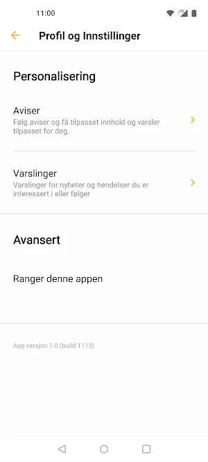Skoleaviser Screenshot 3