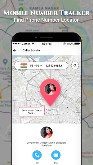 Mobile Number Location Tracker-Phone Call Locator Screenshot 0
