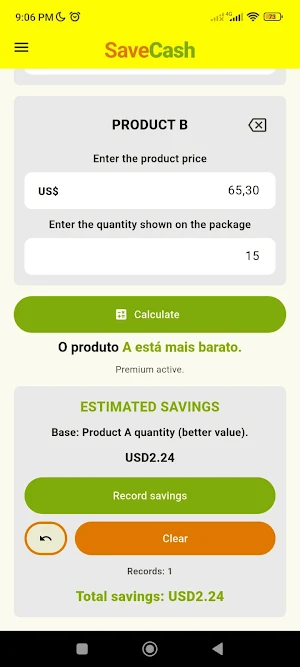 SaveCash Screenshot 1