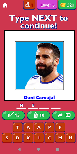 Real Madrid Players List Screenshot 1