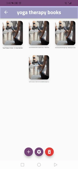 yoga therapy app Screenshot 0