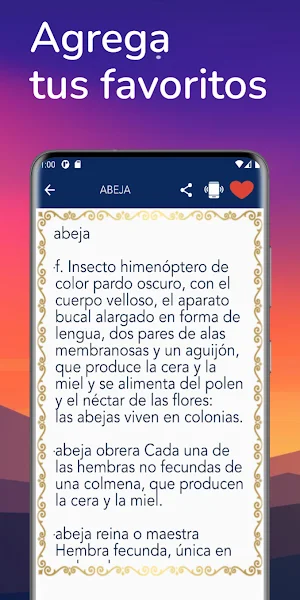 Diccionario en español Screenshot 3