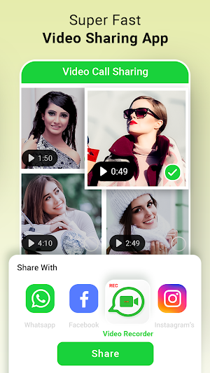 Video Call Recorder for WhatsApp Screenshot 1