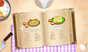 Indian Food Diary Masala Cooking: Chef Restaurant Screenshot 0