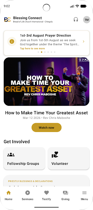 BlessingConnect Screenshot 0